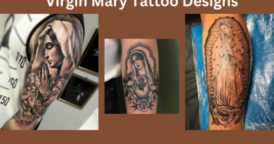 virgin mary tattoo